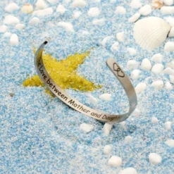 ACAROMAY Mum Cuff Bangle Adjustable Wrist Bracelets Thank You Mothers Day Gift For Mommy In Law Birthday Christmas -J Crew Favour 6 112