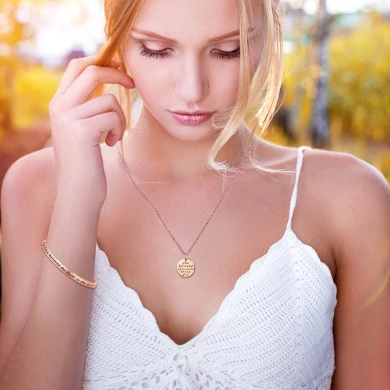 Annamate Engraved Message "She Believed She Could So She Did" Inspirational Link Bar Bangle Bracelet, Perfect Gift For Christmas Day, Thanksgiving Day And Birthday 1 Annamate Engraved Message "She Believed She Could So She Did" Inspirational Link Bar Bangle Bracelet, Perfect Gift For Christmas Day, Thanksgiving Day And Birthday