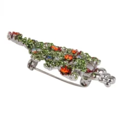 GENERIC 1pc Christmas Tree Shape Brooch Pin Xmas Party Gift Decoration -J Crew Favour 6 156