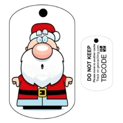 Santa The Father Christmas (Travel Bug) For Geocaching - Trackable Tag - Unactivated