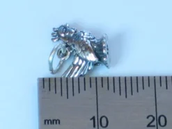 French Hen Sterling Silver Charm .925 X 1 Hens Bird Christmas Charms SSLP2213 -J Crew Favour 6 171