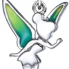 Tinkerbell Fairy Charm - S925 Sterling Silver Fits Pandora Women's Charms Bracelet Bead - Gift Boxed For Christmas