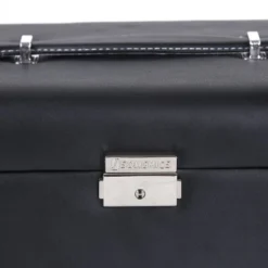 Songmics Christmas Gift Elegant Leather Jewellery Box Jewelery Earrings Trinket Box Travel Case Gift Box JBC121W -J Crew Favour 6 226