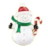 Gift For Xmas White Snowman Christmas Winter New Year Brooch Pin Gift BR156