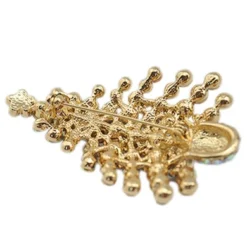 Multi-Coloured Crystal Christmas Tree Brooch Pin Christmas Gift 5 Multi-Coloured Crystal Christmas Tree Brooch Pin Christmas Gift -J Crew Favour 6 279