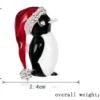 Women's Christmas Penguin Brooch