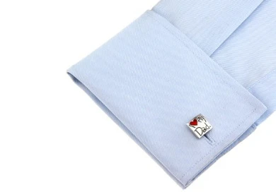 Ashton And Finch I Love My Dad Cufflinks In A Free Luxury Presentation Box. Novelty Dad Christmas Theme Jewellery 2 Ashton And Finch I Love My Dad Cufflinks In A Free Luxury Presentation Box. Novelty Dad Christmas Theme Jewellery - Image 2