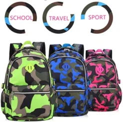 Yvechus School Backpack Casual Daypack Travel Outdoor Camouflage Backpack Christmas Presents For Boys And Girls -J Crew Favour 6 345