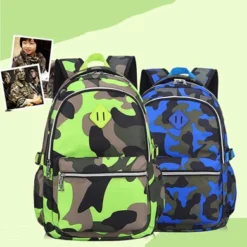 Yvechus School Backpack Casual Daypack Travel Outdoor Camouflage Backpack Christmas Presents For Boys And Girls -J Crew Favour 6 347