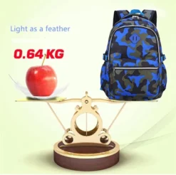 Yvechus School Backpack Casual Daypack Travel Outdoor Camouflage Backpack Christmas Presents For Boys And Girls -J Crew Favour 6 348