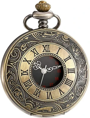 LYMFHCH Vintage Pocket Watch Roman Numerals Scale Quartz Mens Womens Watch With Chain Christmas Graduation Birthday Gifts Fathers Day 1 LYMFHCH Vintage Pocket Watch Roman Numerals Scale Quartz Mens Womens Watch With Chain Christmas Graduation Birthday Gifts Fathers Day