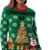 #followme Womens Ugly Christmas Sweater - Sweaters For Women