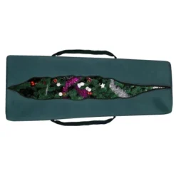 Elf Stor Green Canvas Rolling Christmas Tree Storage Duffel Bag 11 Elf Stor Green Canvas Rolling Christmas Tree Storage Duffel Bag -J Crew Favour 6 391