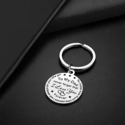 Dad Gifts From Daughter - To My Dad Keychain Christmas Gifts Birthday Valentine's Day Gifts Father's Day Gifts For Dad From Daughter -J Crew Favour 6 403