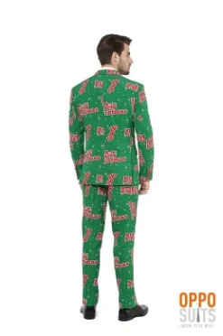 Opposuits Fun Christmas Suits - Full Set: Jacket, Pants And Tie -J Crew Favour 6 409