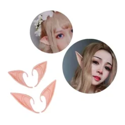 6 Pair Fairy Pixie Elf Ears For Halloween Christmas Cosplay By Kbraveo -J Crew Favour 6 447