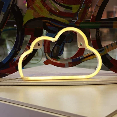 LED Signs Neon Lights For Wall Decor,USB Or Battery Decor LED Light,Neon Signs For Bedroom,Decorative LED Neon Light Sign For Bar,Christmas,Home Party,Kids,Girls Living Room (Cloud-Warm White) 2 LED Signs Neon Lights For Wall Decor,USB Or Battery Decor LED Light,Neon Signs For Bedroom,Decorative LED Neon Light Sign For Bar,Christmas,Home Party,Kids,Girls Living Room (Cloud-Warm White) - Image 2