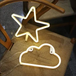 LED Signs Neon Lights For Wall Decor,USB Or Battery Decor LED Light,Neon Signs For Bedroom,Decorative LED Neon Light Sign For Bar,Christmas,Home Party,Kids,Girls Living Room (Cloud-Warm White) 18 LED Signs Neon Lights For Wall Decor,USB Or Battery Decor LED Light,Neon Signs For Bedroom,Decorative LED Neon Light Sign For Bar,Christmas,Home Party,Kids,Girls Living Room (Cloud-Warm White) -J Crew Favour 6 530