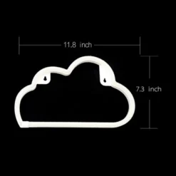 LED Signs Neon Lights For Wall Decor,USB Or Battery Decor LED Light,Neon Signs For Bedroom,Decorative LED Neon Light Sign For Bar,Christmas,Home Party,Kids,Girls Living Room (Cloud-Warm White) 20 LED Signs Neon Lights For Wall Decor,USB Or Battery Decor LED Light,Neon Signs For Bedroom,Decorative LED Neon Light Sign For Bar,Christmas,Home Party,Kids,Girls Living Room (Cloud-Warm White) -J Crew Favour 6 532