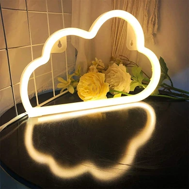 LED Signs Neon Lights For Wall Decor,USB Or Battery Decor LED Light,Neon Signs For Bedroom,Decorative LED Neon Light Sign For Bar,Christmas,Home Party,Kids,Girls Living Room (Cloud-Warm White) 12 LED Signs Neon Lights For Wall Decor,USB Or Battery Decor LED Light,Neon Signs For Bedroom,Decorative LED Neon Light Sign For Bar,Christmas,Home Party,Kids,Girls Living Room (Cloud-Warm White) - Image 12