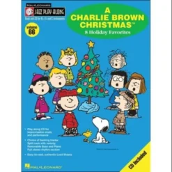 Hal Leonard A Charlie Brown Christmas - Jazz Play-Along Volume 66 BookCD