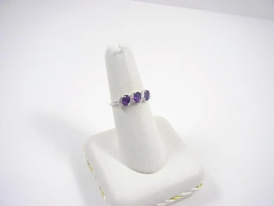 The Diamond Ring Collection: 9ct White Gold Amethyst & Diamond Engagement, Eternity Ring, Christmas Day, Valentine's Day, Mother's Day, Anniversary Gift, Ring Size H,I,J,K,L,M,N,O,P,Q,R,S,T,U,V,W 3 The Diamond Ring Collection: 9ct White Gold Amethyst & Diamond Engagement, Eternity Ring, Christmas Day, Valentine's Day, Mother's Day, Anniversary Gift, Ring Size H,I,J,K,L,M,N,O,P,Q,R,S,T,U,V,W - Image 3