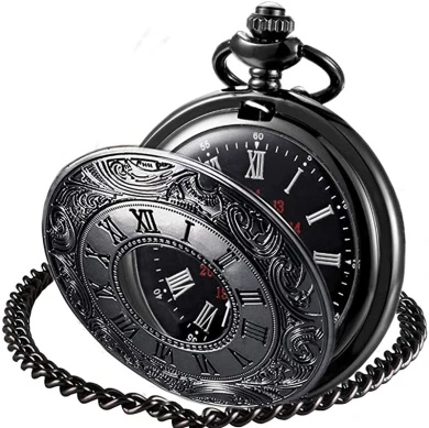 LYMFHCH Vintage Pocket Watch Roman Numerals Scale Quartz Mens Womens Watch With Chain Christmas Graduation Birthday Gifts Fathers Day 1 LYMFHCH Vintage Pocket Watch Roman Numerals Scale Quartz Mens Womens Watch With Chain Christmas Graduation Birthday Gifts Fathers Day