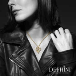 DEPHINI Double Heart Necklace Cubic Zirconia 925 Sterling Silver Love Heart Pendant – OR Select Variation Of 18ct Yellow Gold Necklace | Fine Jewellery Woman Necklace Christmas Gifts 13 DEPHINI Double Heart Necklace Cubic Zirconia 925 Sterling Silver Love Heart Pendant – OR Select Variation Of 18ct Yellow Gold Necklace | Fine Jewellery Woman Necklace Christmas Gifts -J Crew Favour 6 7