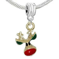 Christmas Reindeer Dangle Charm Bead For European Snake Chain Charm Bracelet