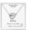 Qings 925 Sterling Silver Unicorn Necklace For Girls Unicorn Heart Pendant Colourful Love Necklace Pony Heartbeat Horse Choker Chain, BFF Unicorn Jewellery Birthday And Christmas Day Gift For Daughter